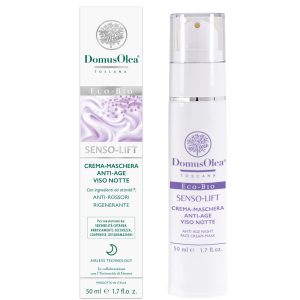 Domus Olea Toscana – Senso-Lift – Crema-Maschera Anti-Age Viso Notte
