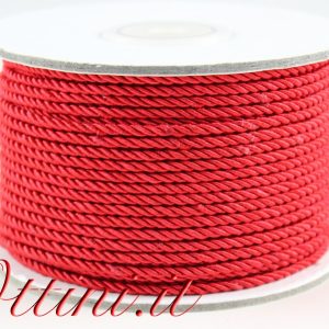 Cordoncino Rosso – diametro 3 mm  – 50 metri