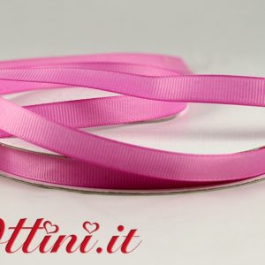 Rotolo Nastro Fucsia 10mm Grosgrain
