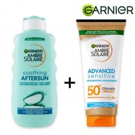 Garnier ambre solaire advanced spf 50+ 175ml + aftersun 200m