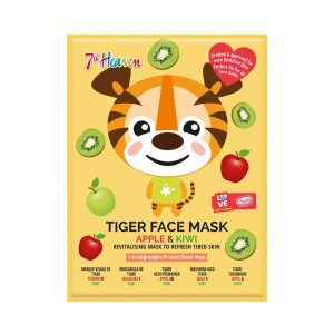 7th heaven face mask tiger apple & kiwi