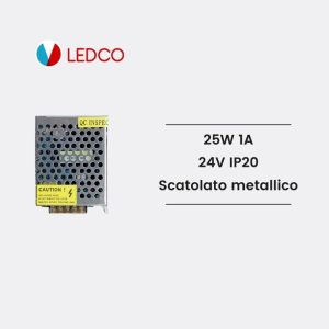 Ledco tr2425 alimentatore 25w 24V 1a ip20