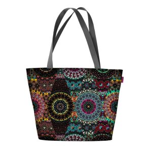 Palermo Borsa A Spalla In Tela Linea Holiday Bertoni