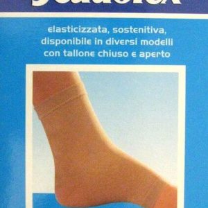 Cavigliera elastica e sostenitiva in cotone naturale Scudotex 531