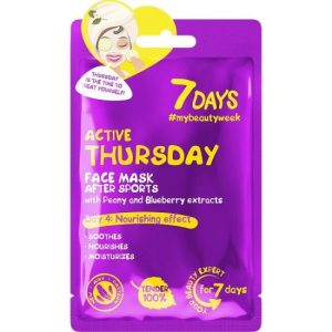 7days maschera viso in tessuto active thursday