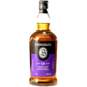Campbeltown Single Malt Scotch Whisky "Aged 18 Years" - Springbank