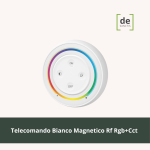 Telecomando Magnetico Bianco Rf Rgb+Cct – De Sanctis Light & Design