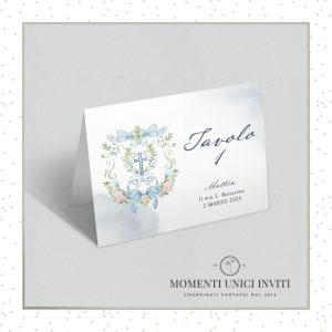 Segnatavolo Acquerello Bimbo – 13×18 cm
