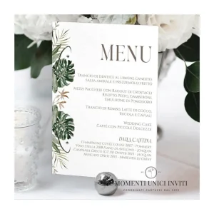 Malaysia – menu 15×21 cm