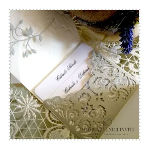 Partecipazione elegante con taschina – Odette
