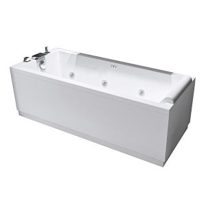 NOVELLINI – VASCA DA BAGNO IDROMASSAGGIO PANNELLATA 2 PANNELLI CALOS 2.0 HYDRO con disinfezione VARIE MISURE
