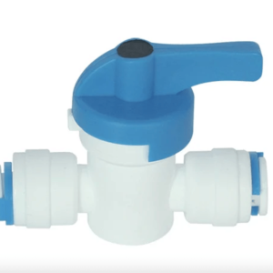Whimar – Valvola di Chiusura per impianti ad osmosi con tubi 1/4 Attacco Rubinetto (plastica) Filetto femmina
